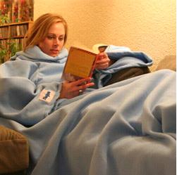 新奇風行歐美的休閑袖毯