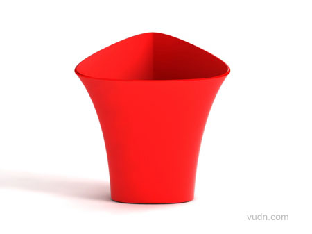 KitmanKeung三角形垃圾簍