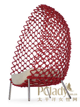 Dragnet合成棉休閑椅