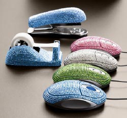 施華洛士奇推出水晶書桌用品