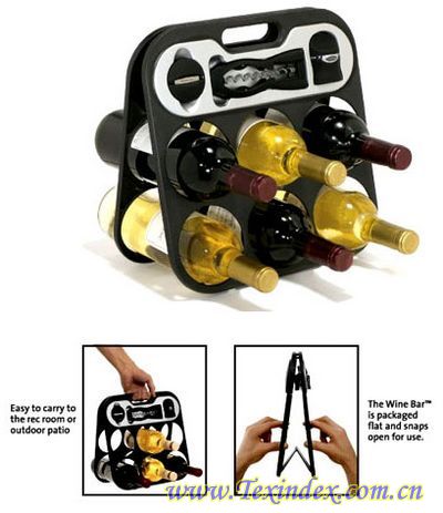 形色各異的創意啤酒架子