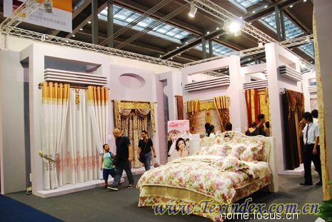 07深圳家紡展之專訪黛富妮副總