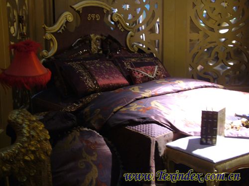 圣夫島家紡演繹"歐式奢侈生活"