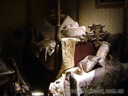 圣夫島家紡演繹"歐式奢侈生活"