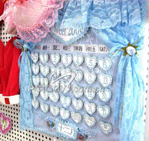 表達甜蜜愛意的萬年歷