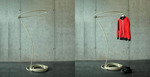 套圈衣架 牛仔在我家