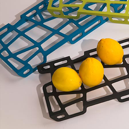 雙層水果托盤個(gè)性另類裝飾