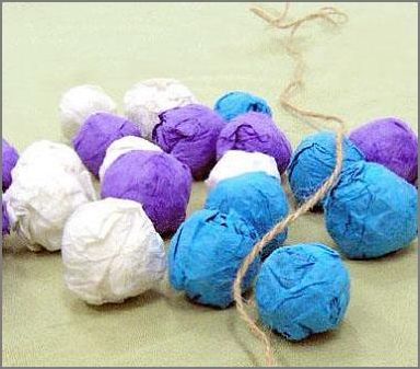 時尚彩球門簾詳細DIY教程 時尚彩球門簾詳細DIY教程