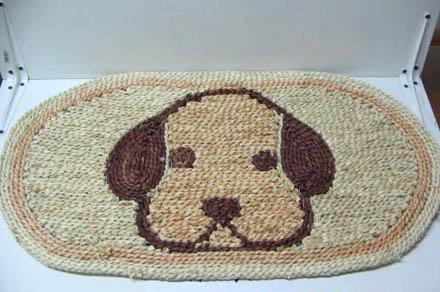 玉米皮編制地毯技術