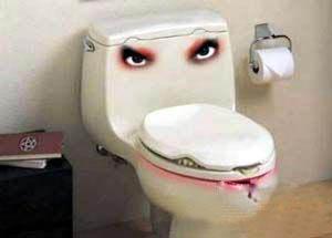 沒人敢用的個性創意馬桶
