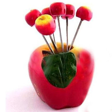 蘋果樣式的個性時尚餐具