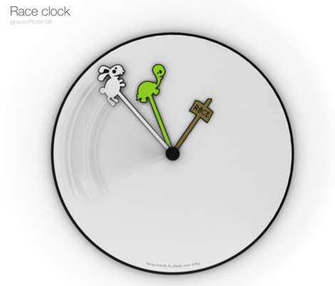 龜兔賽跑掛鐘 非常創(chuàng)意