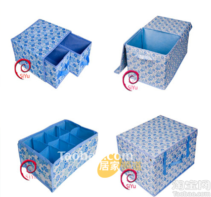 北歐風情 愛上藍色系收納