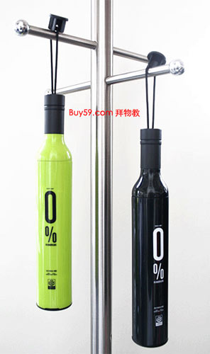 新奇設計獨特的瓶裝雨傘