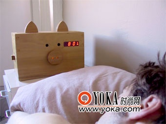 用烤培根喚醒你的豬頭鬧鐘