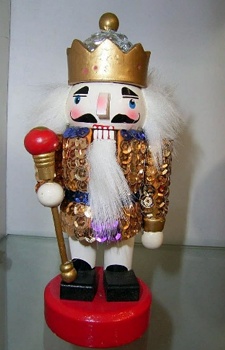 逗趣裝飾胡桃夾子木制玩偶