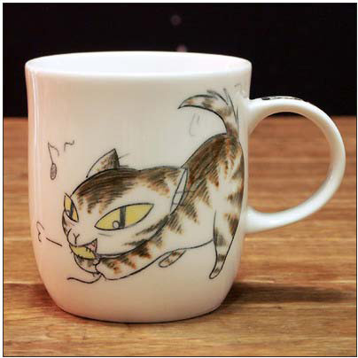 卡哇伊貓貓馬克杯的美味生活