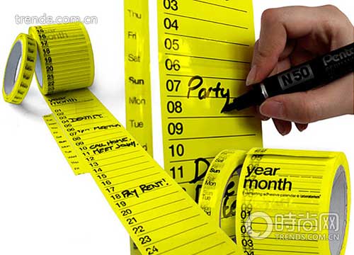 2009年奇怪日歷新玩意兒