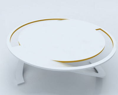 YoannHenryYvon奇異圓形概念桌