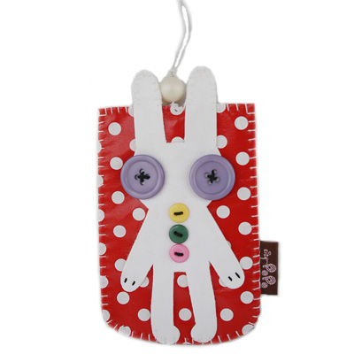 紐扣+碎布自己動手做卡卡套