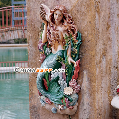 歐式風(fēng)尚美人魚家居雕刻裝飾(二)