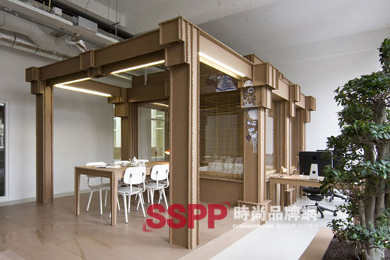 創(chuàng)意家居紙板辦公室設(shè)計