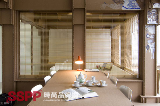 創意家居紙板辦公室設計