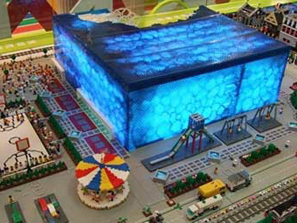 超強!積木搭建奧運場館