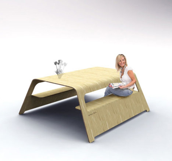 邊吃邊看 不愁食物掉滿地的閱讀托盤 雷人的創意家居用品