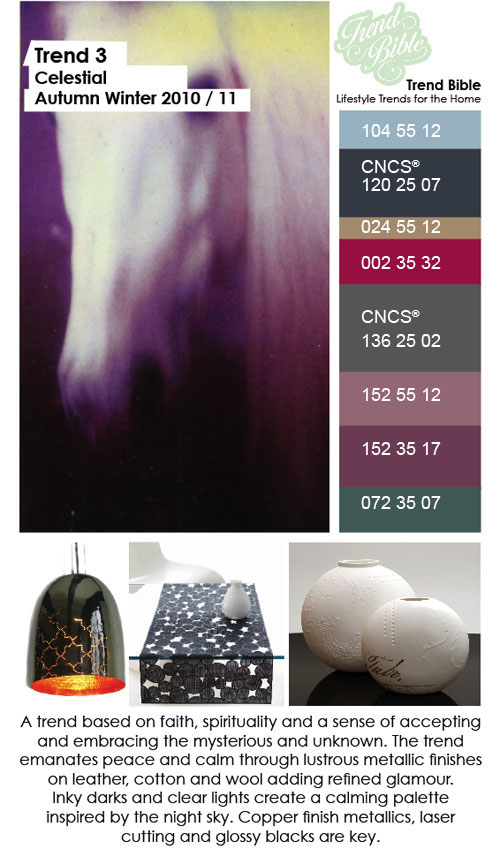 2010/11秋冬季家紡趨勢(shì)