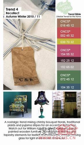 2010年秋冬季家紡趨勢發布
