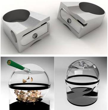 1 造型獨特超酷的鉛筆刀創意