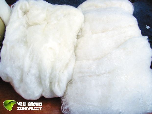 蠶絲被現場制作魚龍混雜