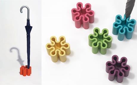 愛干凈的鏡框 自動擦洗鏡片 繽紛花型立傘架讓你大飽眼福