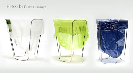 絕對環保 時尚垃圾筒構架