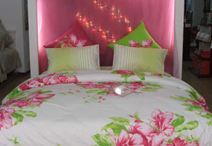 夢潔家紡新款床品亮相