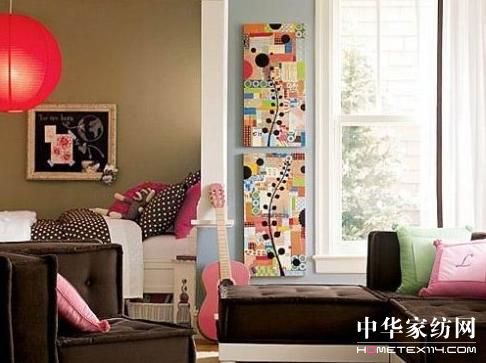 時尚墻飾讓空間充滿精彩