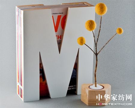 獨(dú)特設(shè)計(jì)的雜志架子