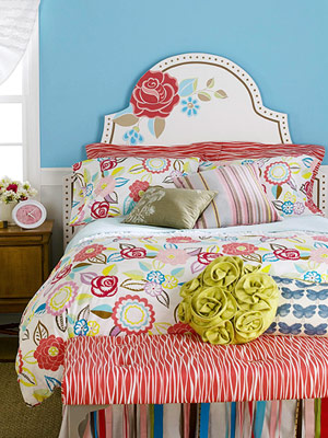 令人驚喜的別致床頭板