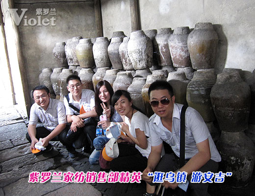 紫羅蘭銷售部“逛烏鎮游安吉”