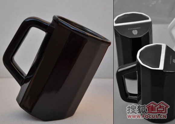 創(chuàng)意啤酒杯省去溢滿煩惱