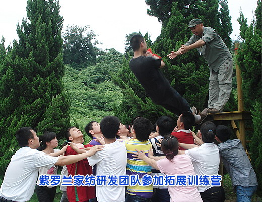 紫羅蘭研發(fā)團(tuán)隊(duì)參加拓展訓(xùn)練營
