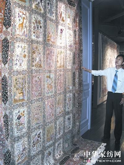 世博會上天價地毯“鋪”進武漢