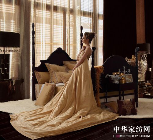 皇晶家紡打造歐式浪漫家居