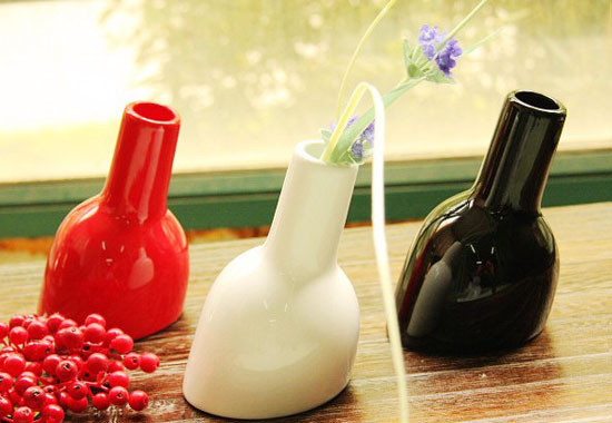 抽象派“雷人創(chuàng)意”陶瓷花瓶