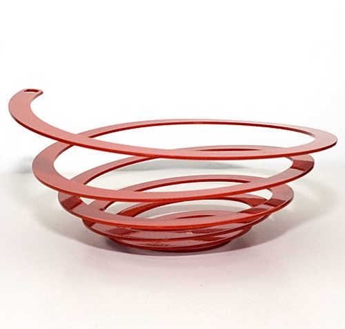 流水的優美創意的軌道果盤