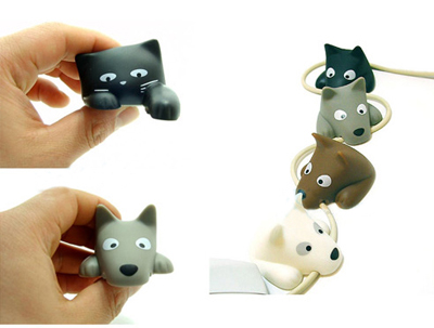 超可愛的電線整理器