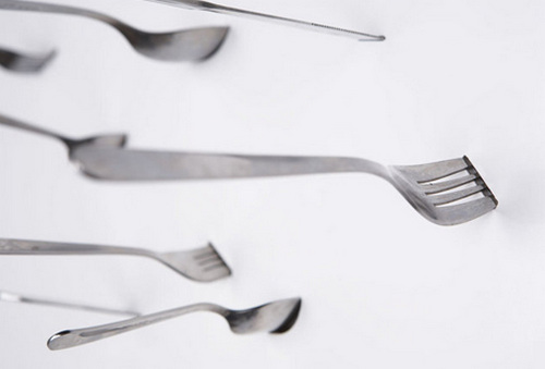 趣味十足的新穎餐具存儲器