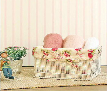 夢幻單品田園草編收納籃