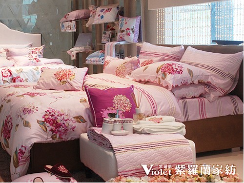 紫羅蘭家紡品牌店面展示
